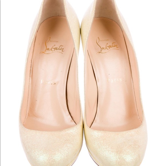 Christian Louboutin Glitter Pumps - Picture 3 of 7